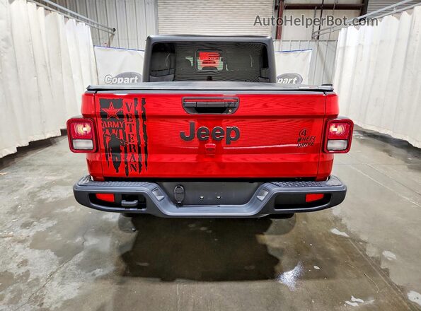 1C6HJTAG3PL567123 2023 JEEP GLADIATOR Красный 
