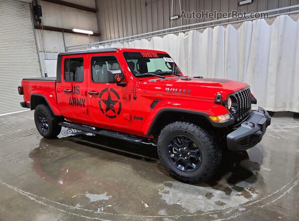 1C6HJTAG3PL567123 2023 JEEP GLADIATOR Красный 