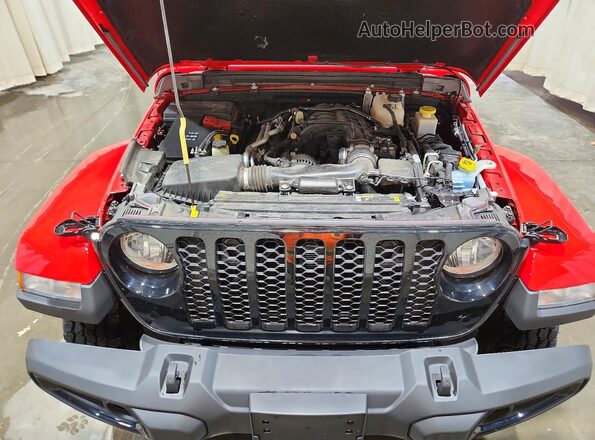 1C6HJTAG3PL567123 2023 JEEP GLADIATOR Красный 