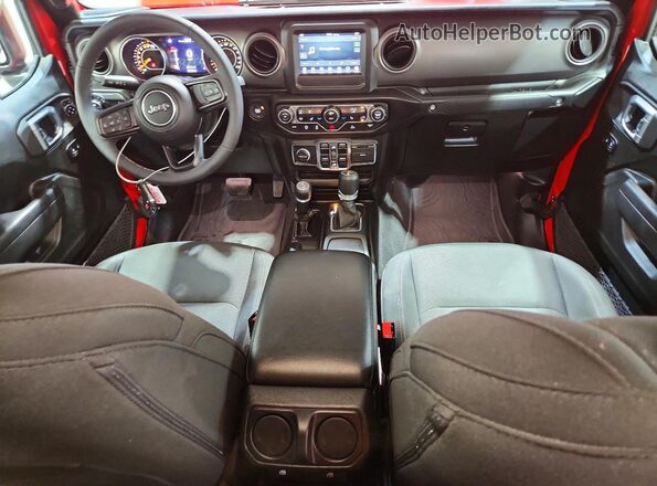 1C6HJTAG3PL567123 2023 JEEP GLADIATOR Красный 