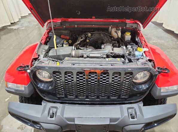 1C6HJTAG3PL567123 2023 JEEP GLADIATOR Красный 