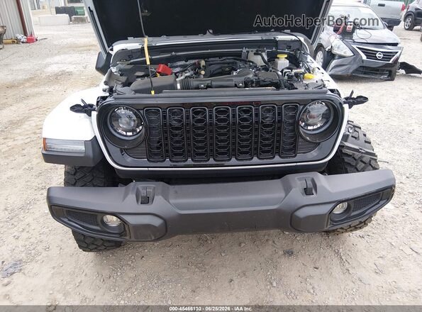 1C6HJTAG3RL108869 2024 JEEP GLADIATOR White Widok z tyłu