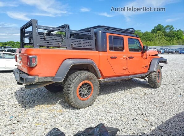 1C6HJTAG4LL146523 2020 JEEP GLADIATOR Orange Trasero derecho
