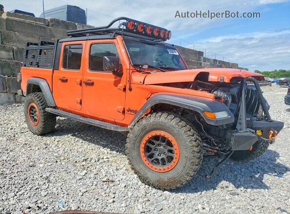 1C6HJTAG4LL146523 2020 JEEP GLADIATOR Orange Delantero derecho