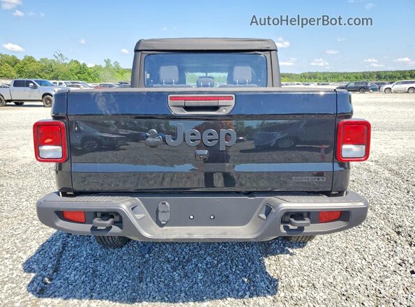 1C6HJTAG4ML526687 2021 JEEP GLADIATOR Black Rear view