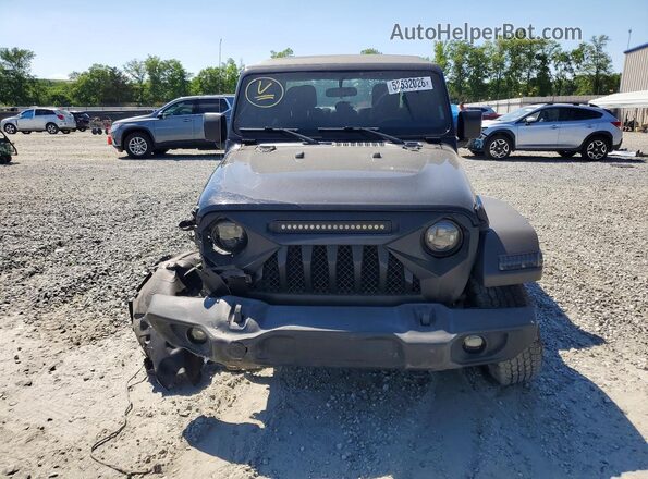 1C6HJTAG4ML526687 2021 JEEP GLADIATOR Black Front view