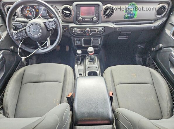 1C6HJTAG4ML526687 2021 JEEP GLADIATOR Black Dashboard view