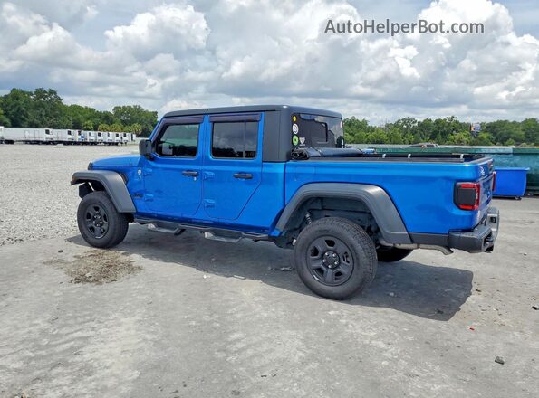1C6HJTAG5LL170068 2020 JEEP GLADIATOR Blue უკანა მარცხენა