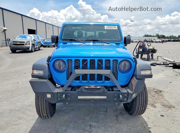 1C6HJTAG5LL170068 2020 JEEP GLADIATOR Blue წინა ხედი