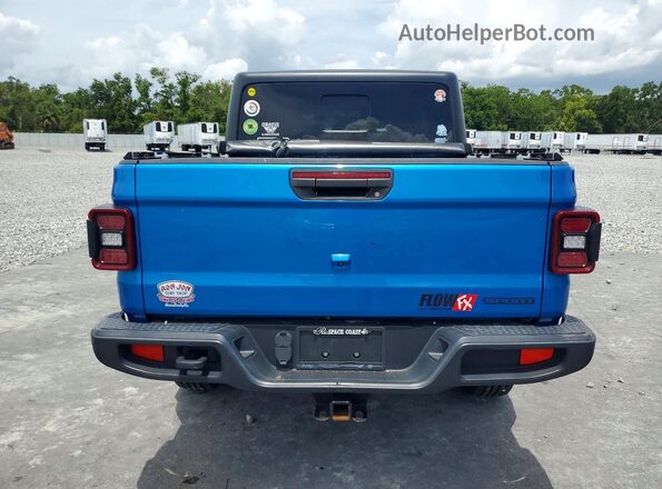 1C6HJTAG5LL170068 2020 JEEP GLADIATOR Blue უკანა ხედი