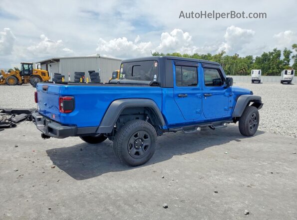 1C6HJTAG5LL170068 2020 JEEP GLADIATOR Blue უკანა მარჯვენა