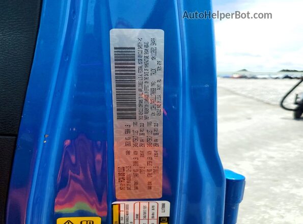 1C6HJTAG5LL170068 2020 JEEP GLADIATOR Blue ძრავის განყოფილების ხედი