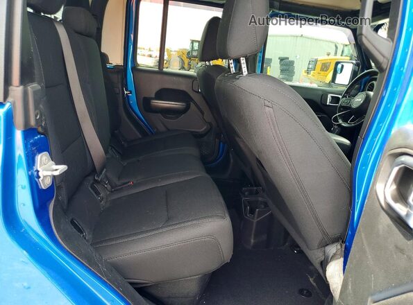 1C6HJTAG5LL170068 2020 JEEP GLADIATOR Blue უკანა სავარძლების ხედი
