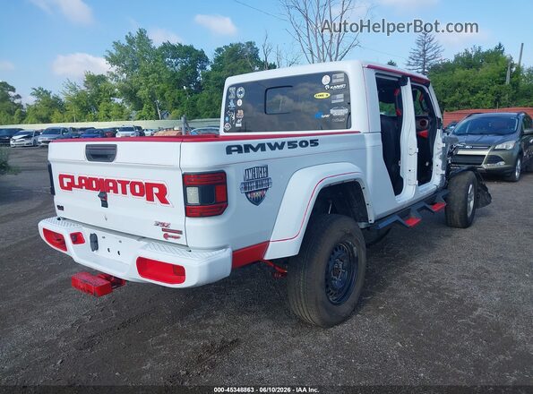 1C6HJTAG5LL215820 2020 JEEP GLADIATOR Белый Задняя правая четверть