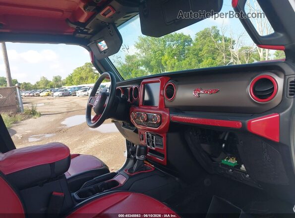 1C6HJTAG5LL215820 2020 JEEP GLADIATOR Белый Вид салона спереди