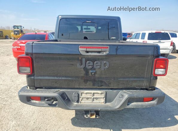 1C6HJTAG6LL115614 2020 JEEP GLADIATOR Черный Вид сзади