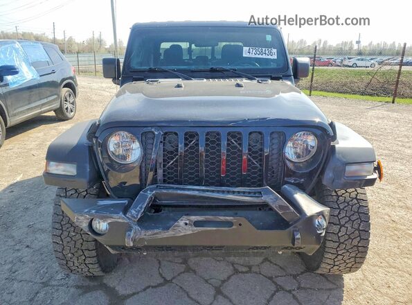 1C6HJTAG6LL115614 2020 JEEP GLADIATOR Черный Вид спереди
