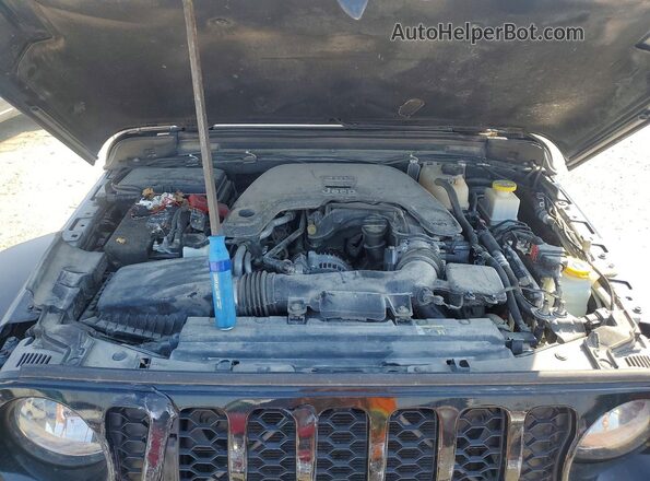 1C6HJTAG6LL115614 2020 JEEP GLADIATOR Черный Вид задней части салона