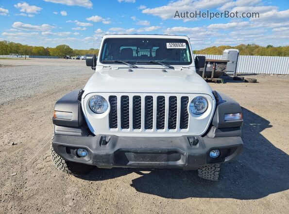 1C6HJTAG6LL121512 2020 JEEP GLADIATOR White Դիմացի տեսք