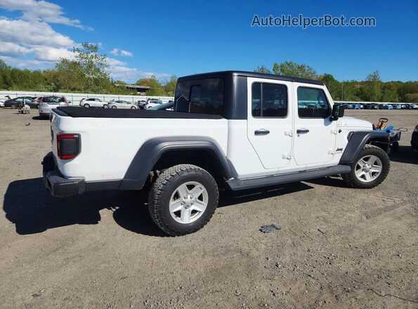 1C6HJTAG6LL121512 2020 JEEP GLADIATOR White Հետևի աջ
