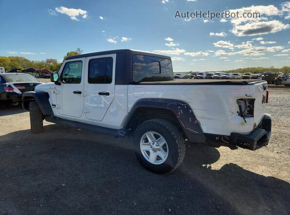 1C6HJTAG6LL121512 2020 JEEP GLADIATOR White Հետևի ձախ