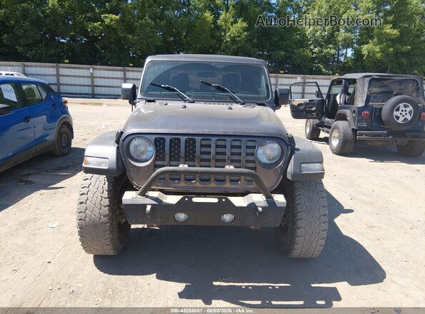 1C6HJTAG6ML526352 2021 JEEP GLADIATOR Gray Вид панелі приладів