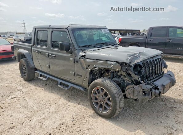 1C6HJTAG6PL508051 2023 JEEP GLADIATOR Gray Front right