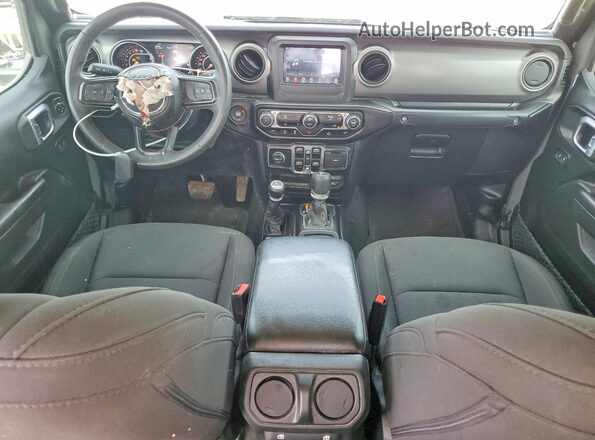 1C6HJTAG6PL508051 2023 JEEP GLADIATOR Gray Dashboard view