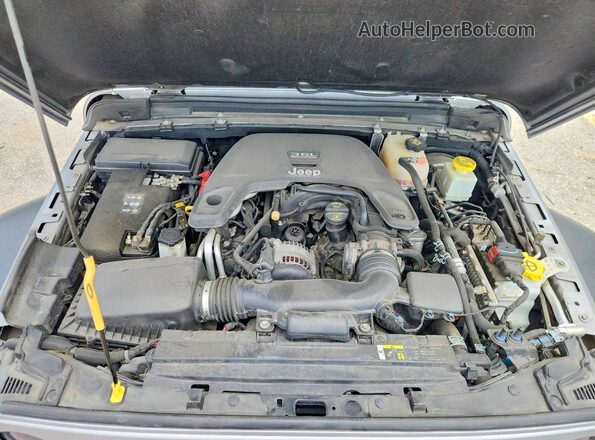 1C6HJTAG7LL108848 2020 JEEP GLADIATOR Gray ძრავის განყოფილების ხედი