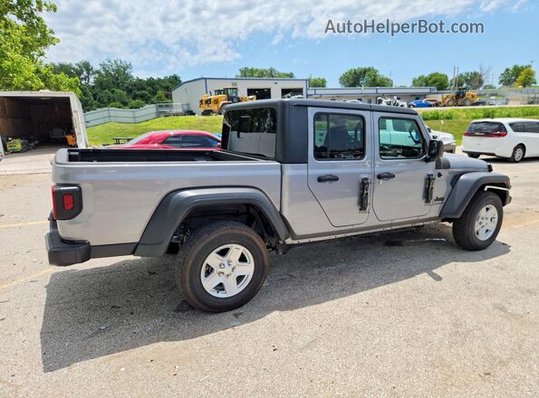 1C6HJTAG7LL108848 2020 JEEP GLADIATOR Gray უკანა მარჯვენა