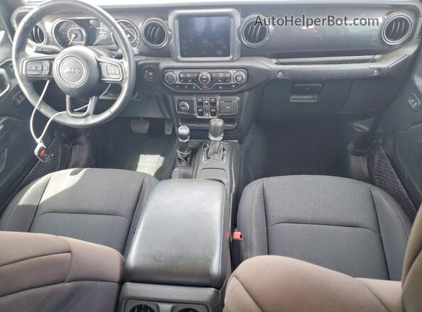 1C6HJTAG7NL180961 2022 JEEP GLADIATOR Gray Вид панелі приладів
