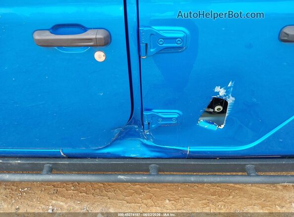 1C6HJTAG7PL565276 2023 JEEP GLADIATOR Blue წინა ხედი