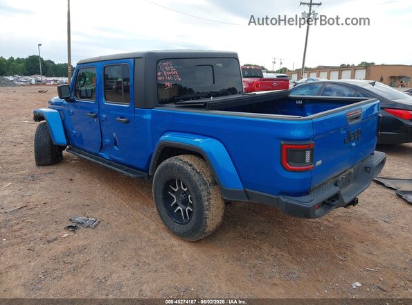 1C6HJTAG7PL565276 2023 JEEP GLADIATOR Blue უკანა მარცხენა