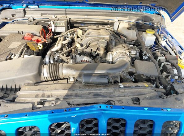 1C6HJTAG7PL565276 2023 JEEP GLADIATOR Blue უკანა ხედი