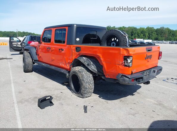 1C6HJTAG8LL150896 2020 JEEP GLADIATOR Orange Tył lewy