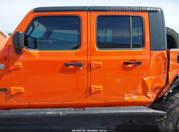 1C6HJTAG8LL150896 2020 JEEP GLADIATOR Orange Widok z przodu