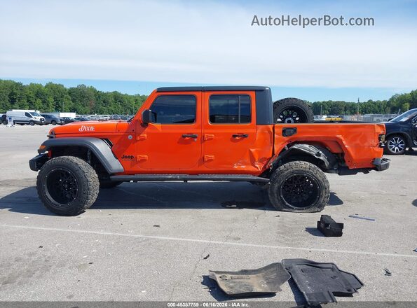 1C6HJTAG8LL150896 2020 JEEP GLADIATOR Orange Widok wnętrza 360 stopni