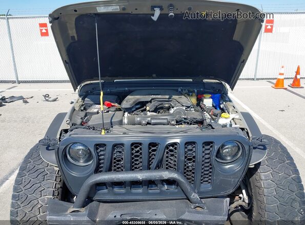 1C6HJTAG8LL160795 2020 JEEP GLADIATOR Green Հետևի տեսք