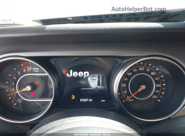1C6HJTAG8LL160795 2020 JEEP GLADIATOR Green Հետևի նստատեղերի տեսք