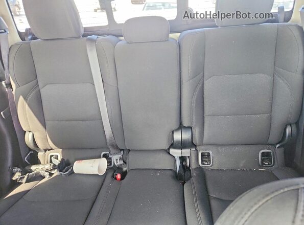 1C6HJTAG8PL506401 2023 JEEP GLADIATOR Black უკანა სავარძლების ხედი