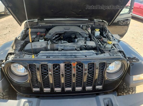 1C6HJTAG9LL213553 2020 JEEP GLADIATOR Черный Вид задней части салона