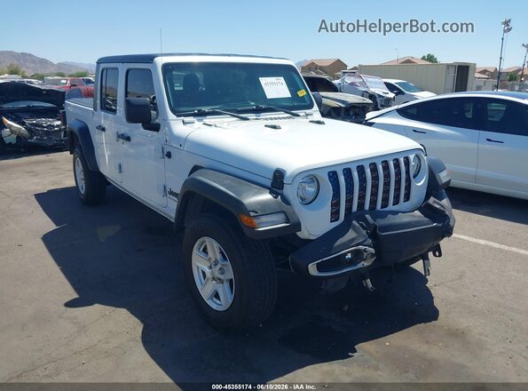 1C6HJTAG9PL523840 2023 JEEP GLADIATOR White Դիմացի տեսք