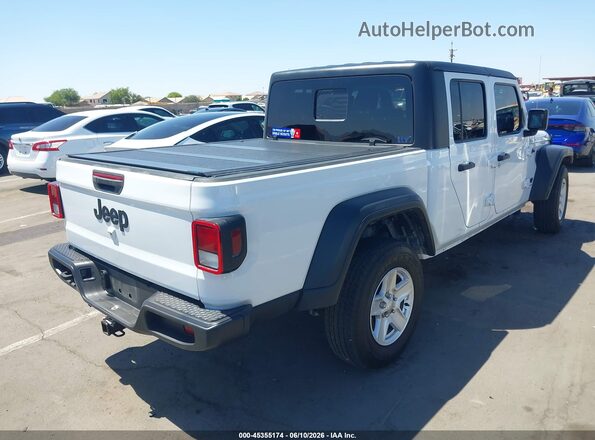 1C6HJTAG9PL523840 2023 JEEP GLADIATOR White Հետևի աջ