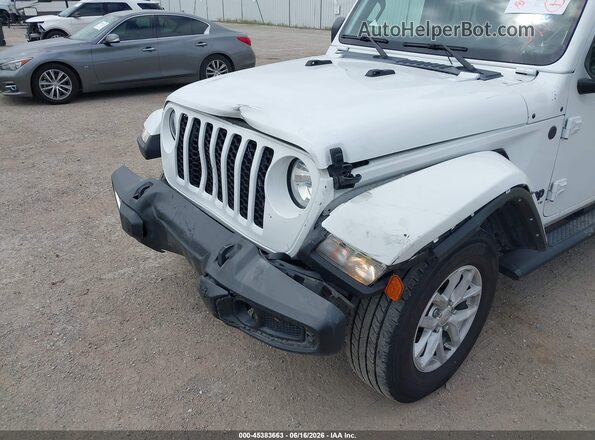 1C6HJTAG9PL542694 2023 JEEP GLADIATOR White Front view