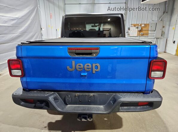 1C6HJTAGXML515726 2021 JEEP GLADIATOR Blue Հետևի տեսք