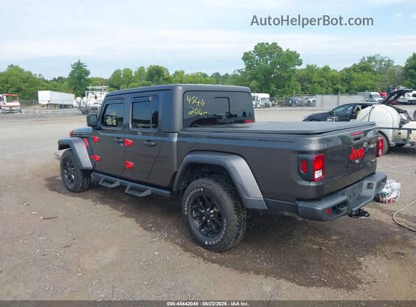 1C6HJTAGXML517296 2021 JEEP GLADIATOR Gray უკანა მარცხენა