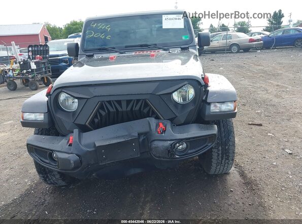 1C6HJTAGXML517296 2021 JEEP GLADIATOR Gray წინა ხედი