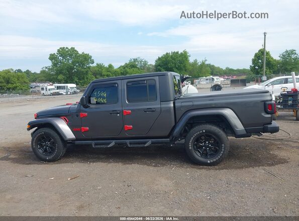 1C6HJTAGXML517296 2021 JEEP GLADIATOR Gray უკანა სალონის ხედი