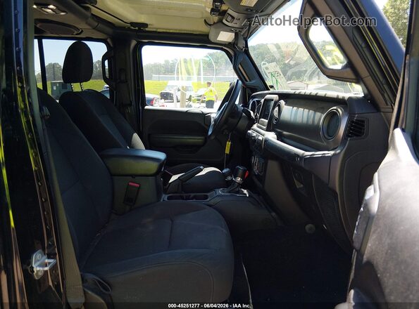 1C6HJTAGXPL534149 2023 JEEP GLADIATOR Black Front interior view