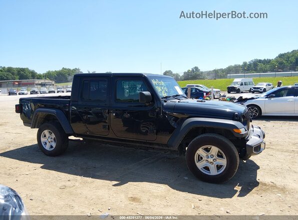 1C6HJTAGXPL534149 2023 JEEP GLADIATOR Black Rear interior view